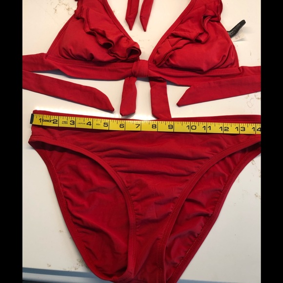 KENNETH COLE REACTION Two Piece Red Bikini… - Picture 4 of 7